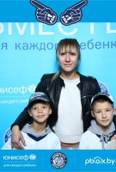 ЮНИСЕФ И ХК "ДИНАМО-МИНСК" #ДЛЯКАЖДОГОРЕБЕНКА 26.09.2018 - фото 41