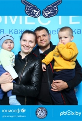ЮНИСЕФ И ХК "ДИНАМО-МИНСК" #ДЛЯКАЖДОГОРЕБЕНКА 28.09.2018 - фото 54