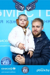 ЮНИСЕФ И ХК "ДИНАМО-МИНСК" #ДЛЯКАЖДОГОРЕБЕНКА 30.09.2018 - фото 36