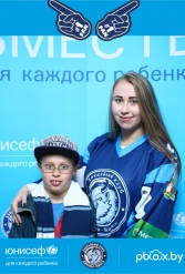 ЮНИСЕФ И ХК "ДИНАМО-МИНСК" #ДЛЯКАЖДОГОРЕБЕНКА 30.09.2018 - фото 19