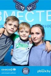 ЮНИСЕФ И ХК "ДИНАМО-МИНСК" #ДЛЯКАЖДОГОРЕБЕНКА 30.09.2018 - фото 6